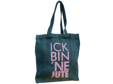 Laden Sie das Bild in den Galerie-Viewer, Jute Shopper Soft Classic "ICK BIN `NE JUTE"