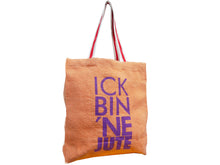 Laden Sie das Bild in den Galerie-Viewer, Jute Shopper Soft Classic "ICK BIN `NE JUTE"