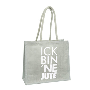 Jute City bag "ICK BIN ´NE JUTE"