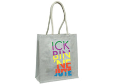 Laden Sie das Bild in den Galerie-Viewer, Jute Shopper Classic  &quot;ICK BIN ´NE JUTE&quot; Multicolor
