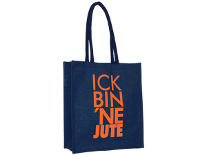 Jute Shopper Classic  "ICK BIN ´NE JUTE"