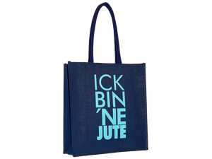 Jute Shopper Classic  "ICK BIN ´NE JUTE"