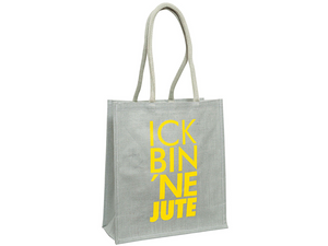 Jute Shopper Classic  "ICK BIN ´NE JUTE"