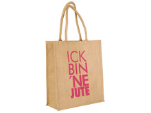 Laden Sie das Bild in den Galerie-Viewer, Jute Shopper Classic  &quot;ICK BIN ´NE JUTE&quot;
