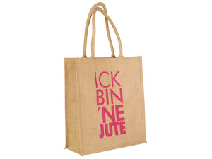 Jute Shopper Classic  "ICK BIN ´NE JUTE"